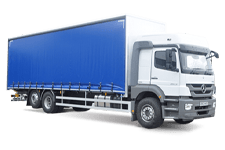 Van Hire Southampton - 26 Tonne Curtain Side Truck - Truck hire Southampton